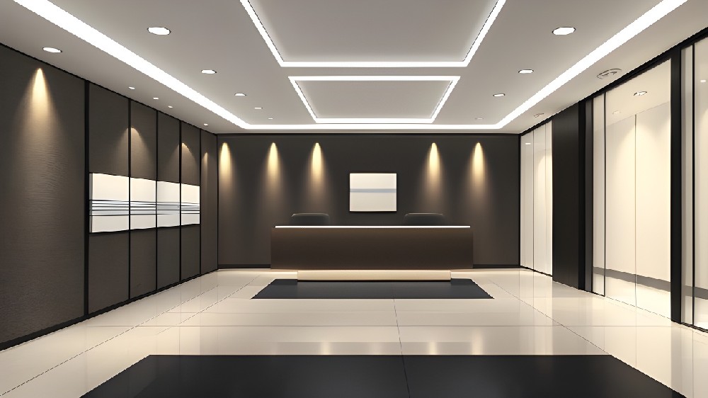 办公室装修与绿色植物的巧妙结合