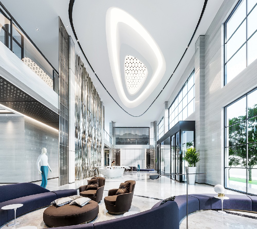 办公室设计办公空间色彩运用：营造愉悦氛围